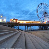 Buy canvas prints of Pleasure Pier  by Jim McGarvie