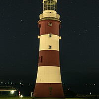 Buy canvas prints of Smeaton's Tower Plymouth Hoe Devon by Gareth Williams