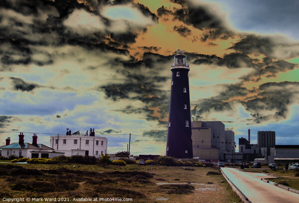 Dungeness Solarized. Picture Board by Mark Ward