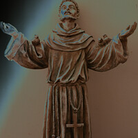 Buy canvas prints of Francis of Assisi by Mark Ward