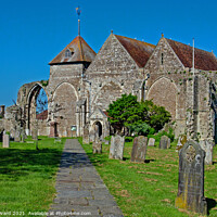 Buy canvas prints of St Thomas’ in Winchelsea by Mark Ward