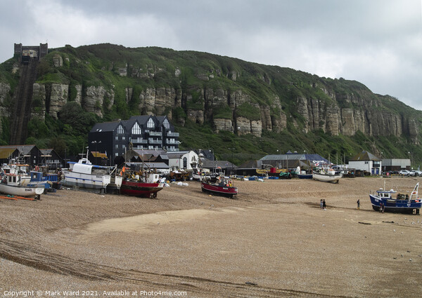 The Stade of Hastings. Picture Board by Mark Ward