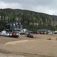 Buy canvas prints of The Stade of Hastings. by Mark Ward