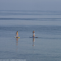 Buy canvas prints of Paddle Board Glamour by Mark Ward