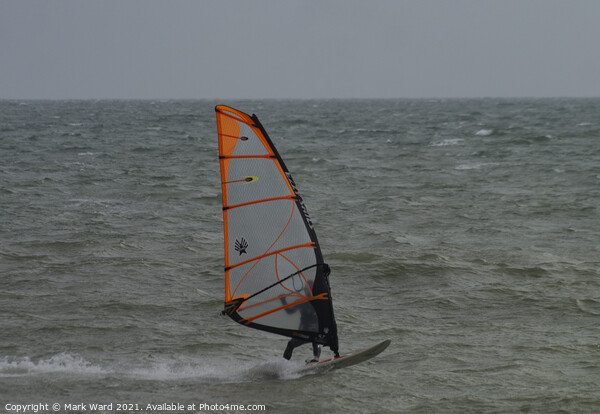 Windsurfing in Bexhill. Picture Board by Mark Ward