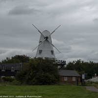 Buy canvas prints of The Windmill in Rye, East Sussex. by Mark Ward