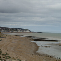 Buy canvas prints of From Bexhill to Hastings by Mark Ward