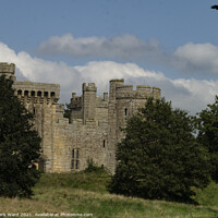 Buy canvas prints of Bodiam Castle in Sussex. by Mark Ward