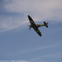 Buy canvas prints of Supermarine Spitfire by Mark Ward