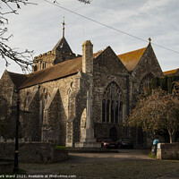Buy canvas prints of Church of St Mary in Rye by Mark Ward