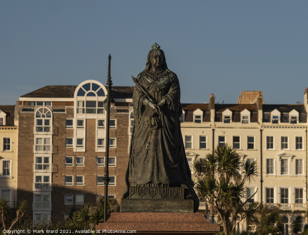 Queen Victoria in Warrior Square, Hastings. Picture Board by Mark Ward