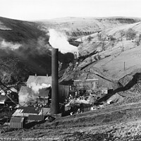Buy canvas prints of Glyncorrwg Colliery 1956 by Mark Ward