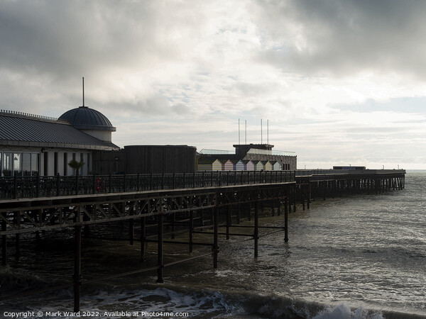 Hastings Pier in Winter. Picture Board by Mark Ward