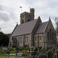 Buy canvas prints of Fairlight Church in Sussex. by Mark Ward