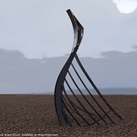 Buy canvas prints of Hastings in a Sculpture by Mark Ward