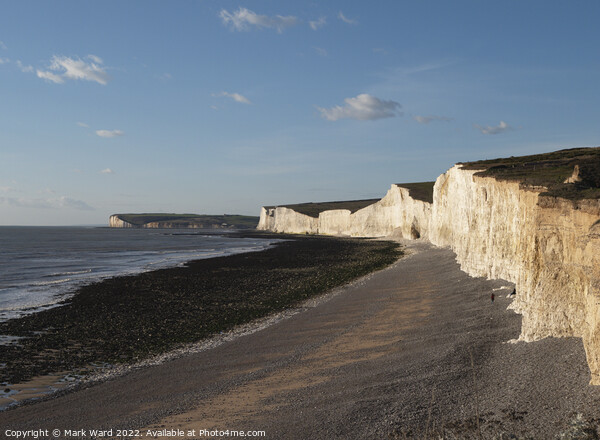 Beachy Head and The Seven Sisters. Picture Board by Mark Ward
