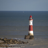 Buy canvas prints of Beachy Head Lighthouse. by Mark Ward