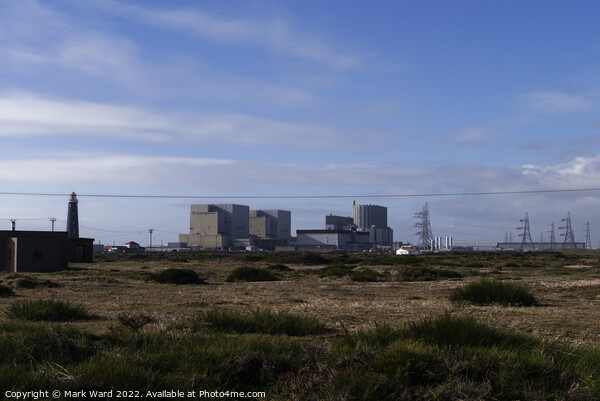 Dungeness Nuclear Power Station. Picture Board by Mark Ward