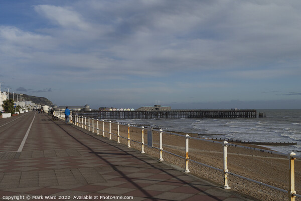 Hastings Promenade and Pier. Picture Board by Mark Ward