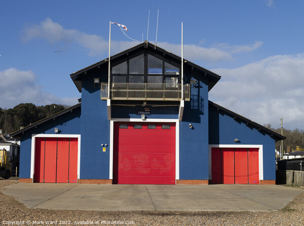 Hastings Lifeboat Station. Picture Board by Mark Ward