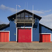 Buy canvas prints of Hastings Lifeboat Station. by Mark Ward