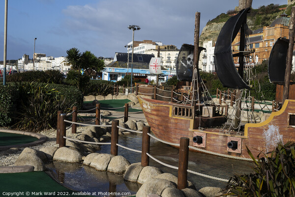 Hastings Miniature Golf Course. Picture Board by Mark Ward