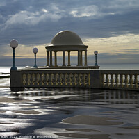 Buy canvas prints of Early Morning Bexhill Promenade by Mark Ward