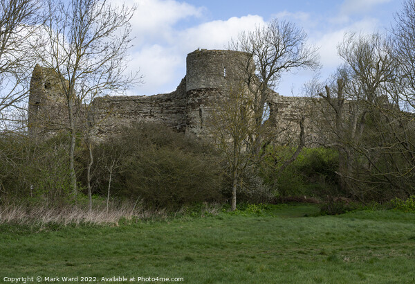 Pevensey Castle in East Sussex. Picture Board by Mark Ward