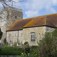 Buy canvas prints of St Mary's Parish Church in Westham. by Mark Ward