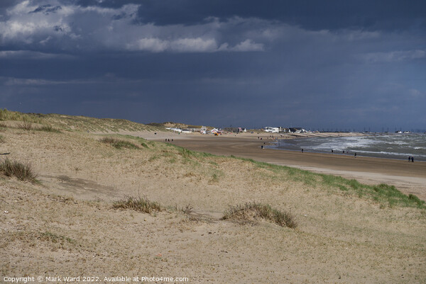 Camber Sands in April. Picture Board by Mark Ward