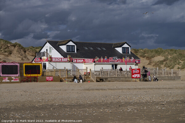 Camber Sands Cafe Picture Board by Mark Ward