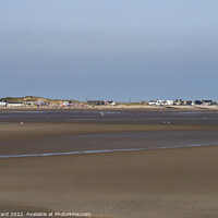 Buy canvas prints of April Sunshine at Camber Sands by Mark Ward