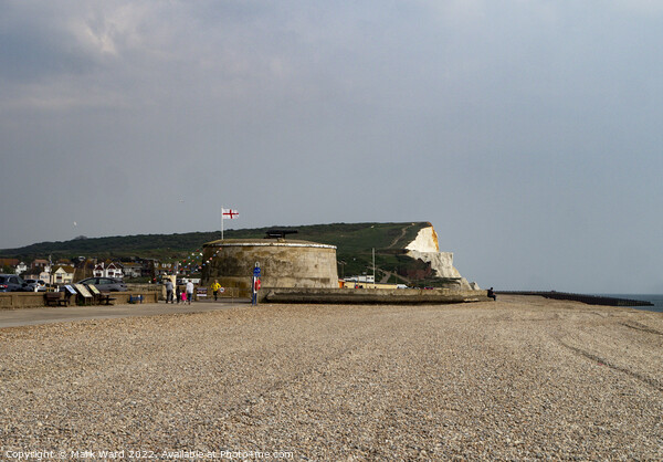 Seaford Beach in East Sussex. Picture Board by Mark Ward