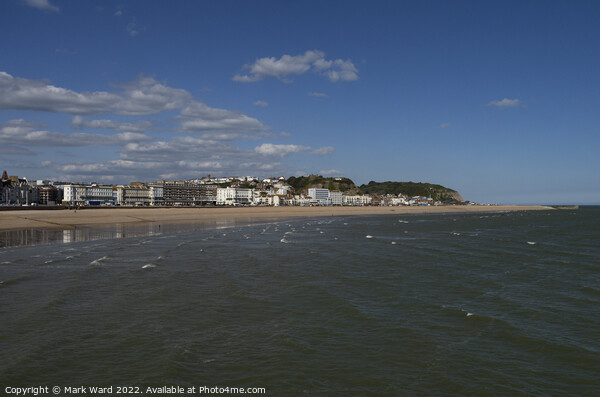 Hastings Seafront in April. Picture Board by Mark Ward
