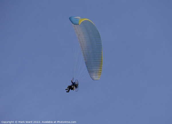 Paramotoring in Pevensey. Picture Board by Mark Ward