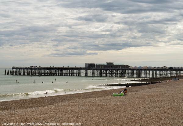 Pier and Pleasure in May. Picture Board by Mark Ward
