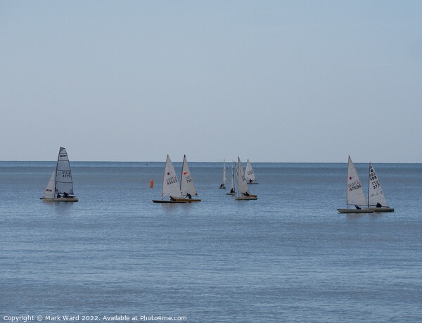 Yachts on the water. Picture Board by Mark Ward