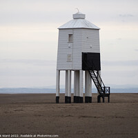 Buy canvas prints of Burnham Low Lighthouse. by Mark Ward