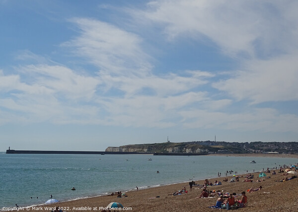 From Seaford beach to Newhaven Harbour. Picture Board by Mark Ward