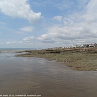 Buy canvas prints of Tidal Space in Bexhill by Mark Ward