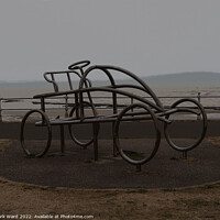 Buy canvas prints of The Easter Egg Car of Bexhill fame. by Mark Ward