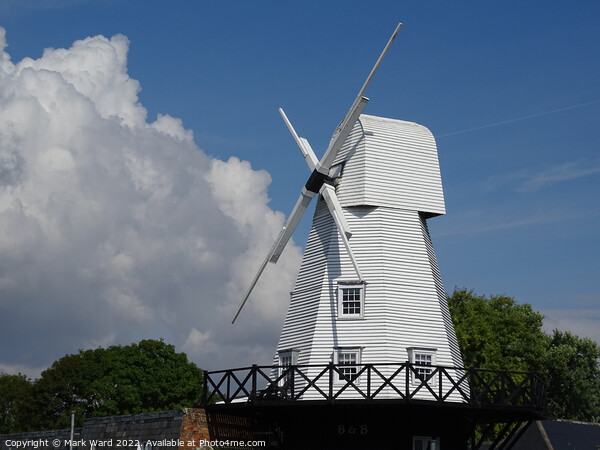 The Windmill in Rye. Picture Board by Mark Ward