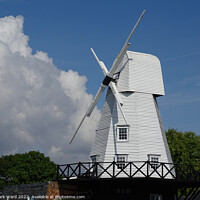 Buy canvas prints of The Windmill in Rye. by Mark Ward