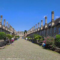 Buy canvas prints of Vicars' Close in Wells. by Mark Ward