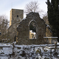 Buy canvas prints of Old St Helen's Church of Hastings. by Mark Ward