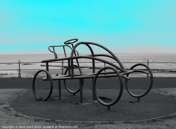 The Easter Egg Steam Car Sculpture of Bexhill Picture Board by Mark Ward