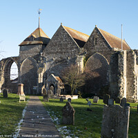 Buy canvas prints of St Thomas' Church of Winchelsea. by Mark Ward