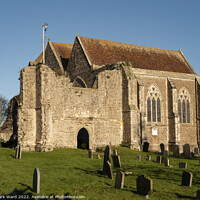 Buy canvas prints of The Church of St Thomas in Winchelsea. by Mark Ward