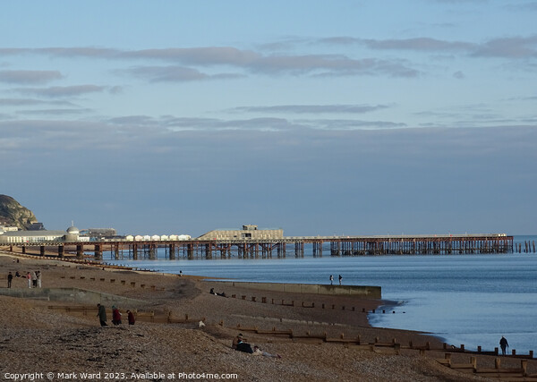 Hastings Pier in January. Picture Board by Mark Ward