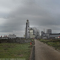 Buy canvas prints of Dungeness Wrapped in Plastic. by Mark Ward